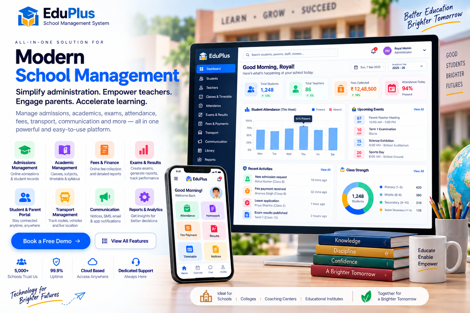School ERP & Campus Management System